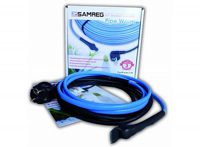 Секция нагревательная кабельная Pipe Warm-18-306 снаружи