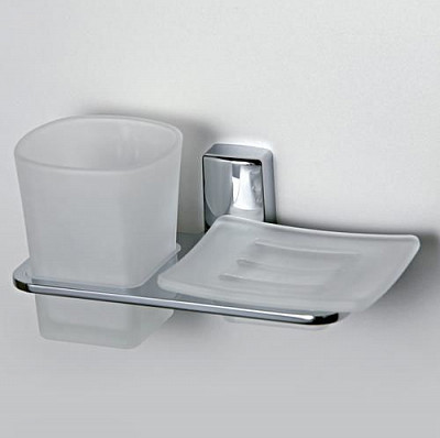 К-5026  Держатель стакана и мыльницы   WasserKraft